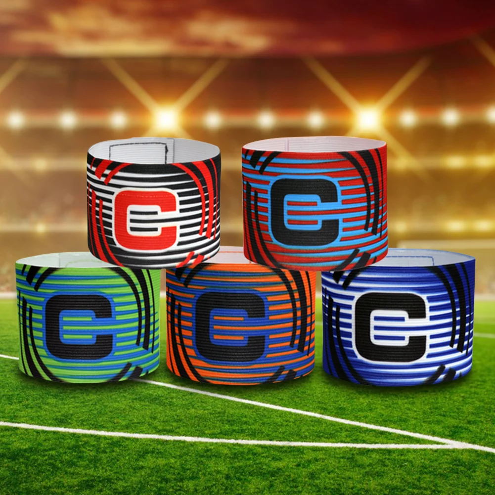 大人と子供のためのキャプテンアームバンド、アームバンド、競技ギフト、サッカーグループ、サッカートレーニング、リーダー、1-3個