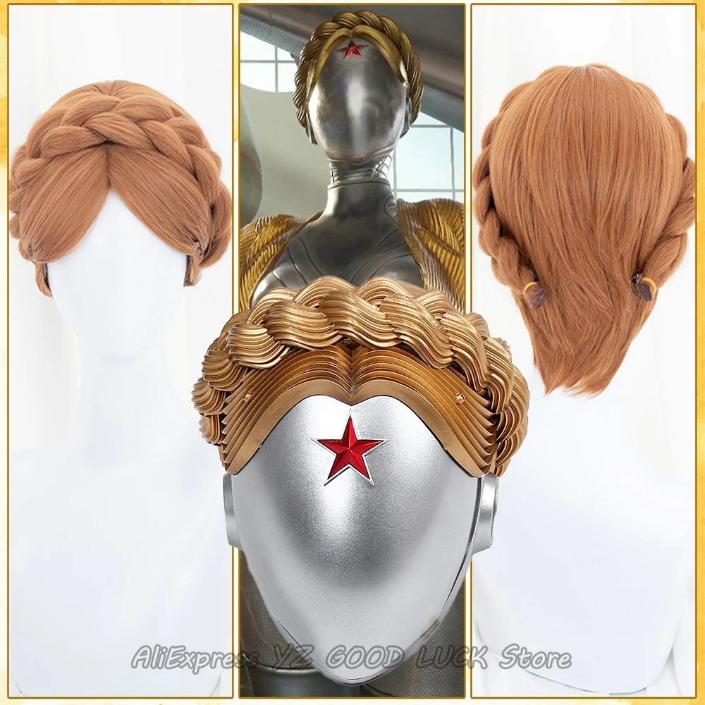 Game Atomic Heart Cosplay Mask Helmet 3D Punk Facemask Dixie Cos Masks Headwear Twins Robot Sisters Natasha Wigs Hairs Halloween