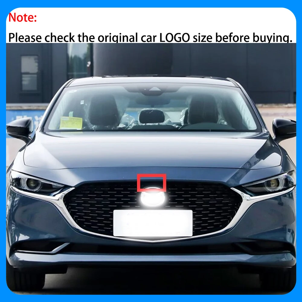 ZhuCamX 1080p Ultra Clear Night Vision LOGO Parking Front View Camera For Mazda 3 Mazda3 Axela BP 2019 2020 2021 2022 2023