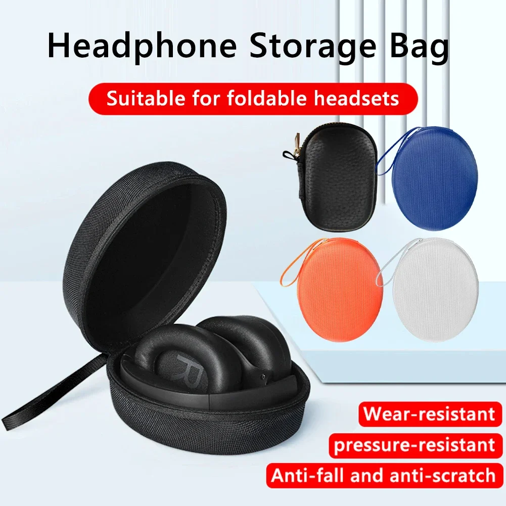 EVA Hard Carrying Case Shockproof Hard Shell Case Anti-drop Protective Case Anti-scratch for Sony WH-1000XM4 for EDIFIER W820NB