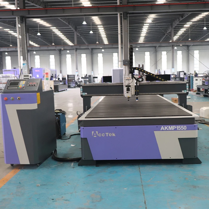 Router di CNC AccTek e macchina al plasma Lavorazione del legno Router di CNC 1325 Macchina del router di alluminio di CNC di metallo di legno