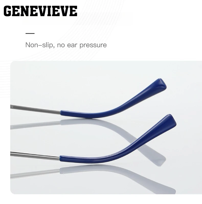 تتوفر نظارات جنيف النسائية الأنيقة على شكل عين القطة عن طريق الطبية بستة ألوان من النظارات الضوئية متعددة التركيز PFD3099 #5