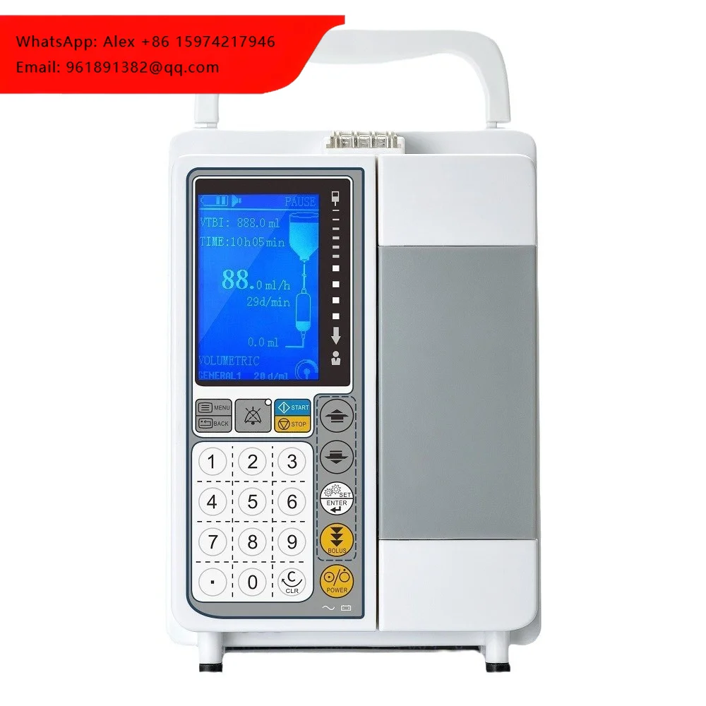 

Портативный электрический инфузионный насос JYTOP для медицинского использования с регулировкой скорости для ветеринарных инструментов