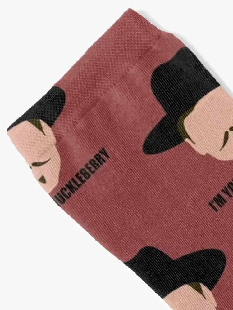 I'm Your Huckleberry Socks gifts kawaii Socks For Man Women's