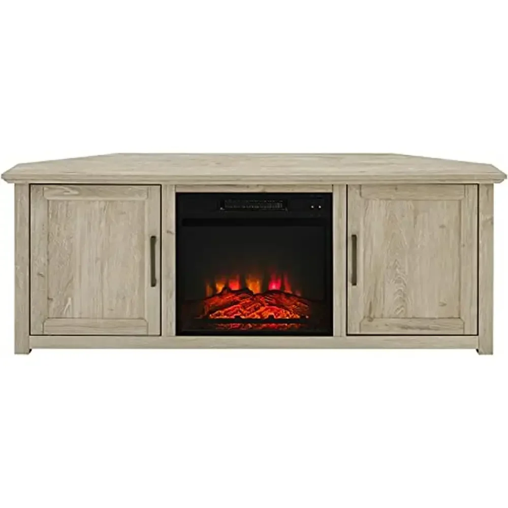 Corner Fireplace TV Stand 65