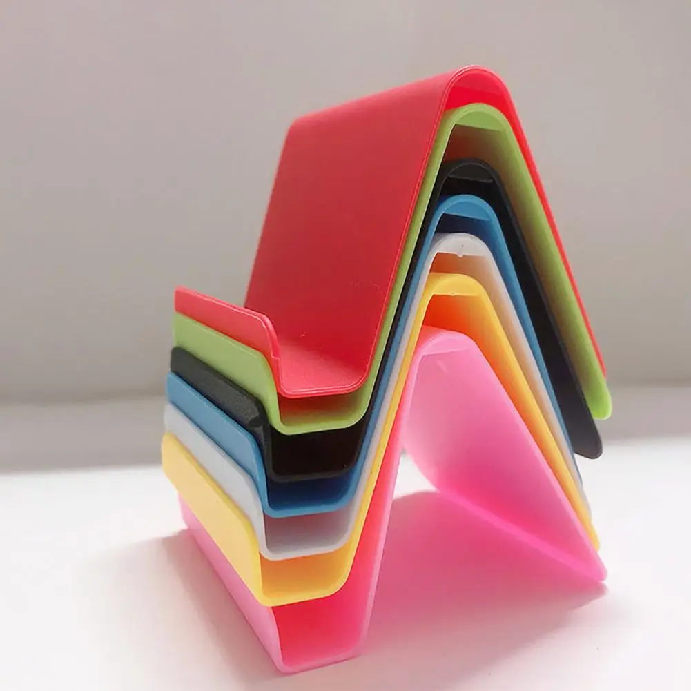 Практичная легкая настольная подставка для телефона, удобная экологически чистая подставка для мобильного телефона, аксессуары для мобильных телефонов