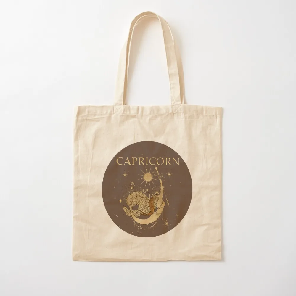 Capricorn zodiac woman Tote Bag Canvas shoulder bag shopper bag woman shopper bags large tote