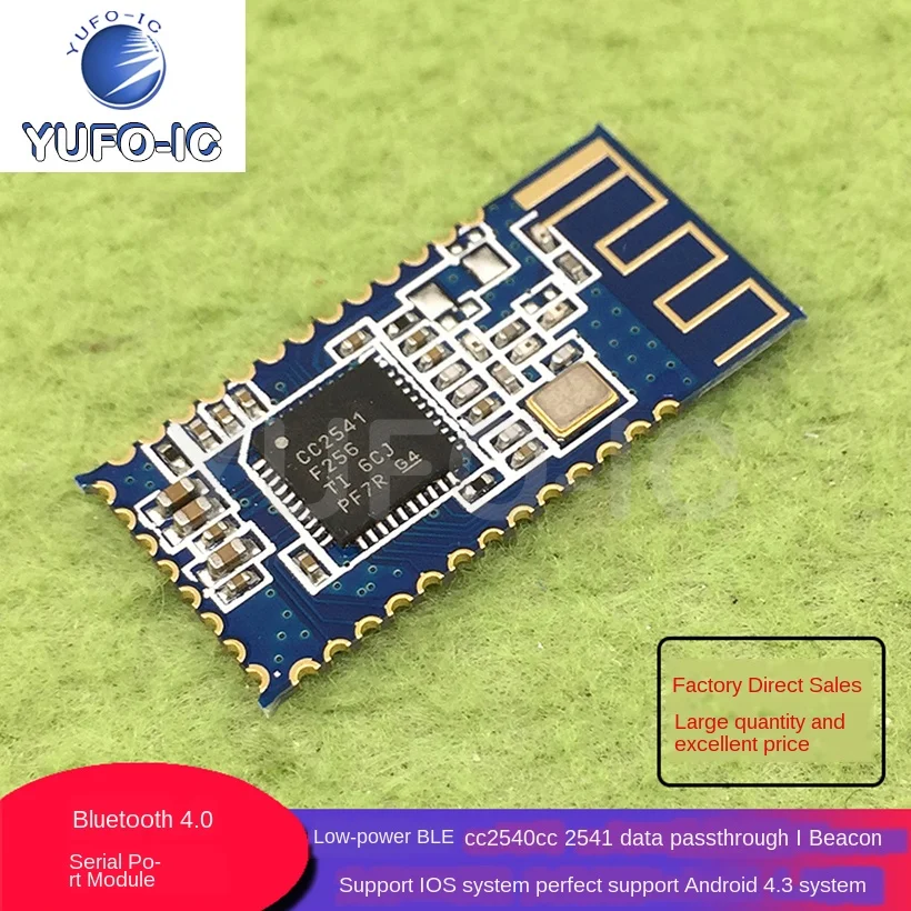 Free Ship 1PCS Low-Power BLE Bluetooth-compatible 4.0 Serial Port Module CC2540 Cc2541 Data Transmission IBeacon Module