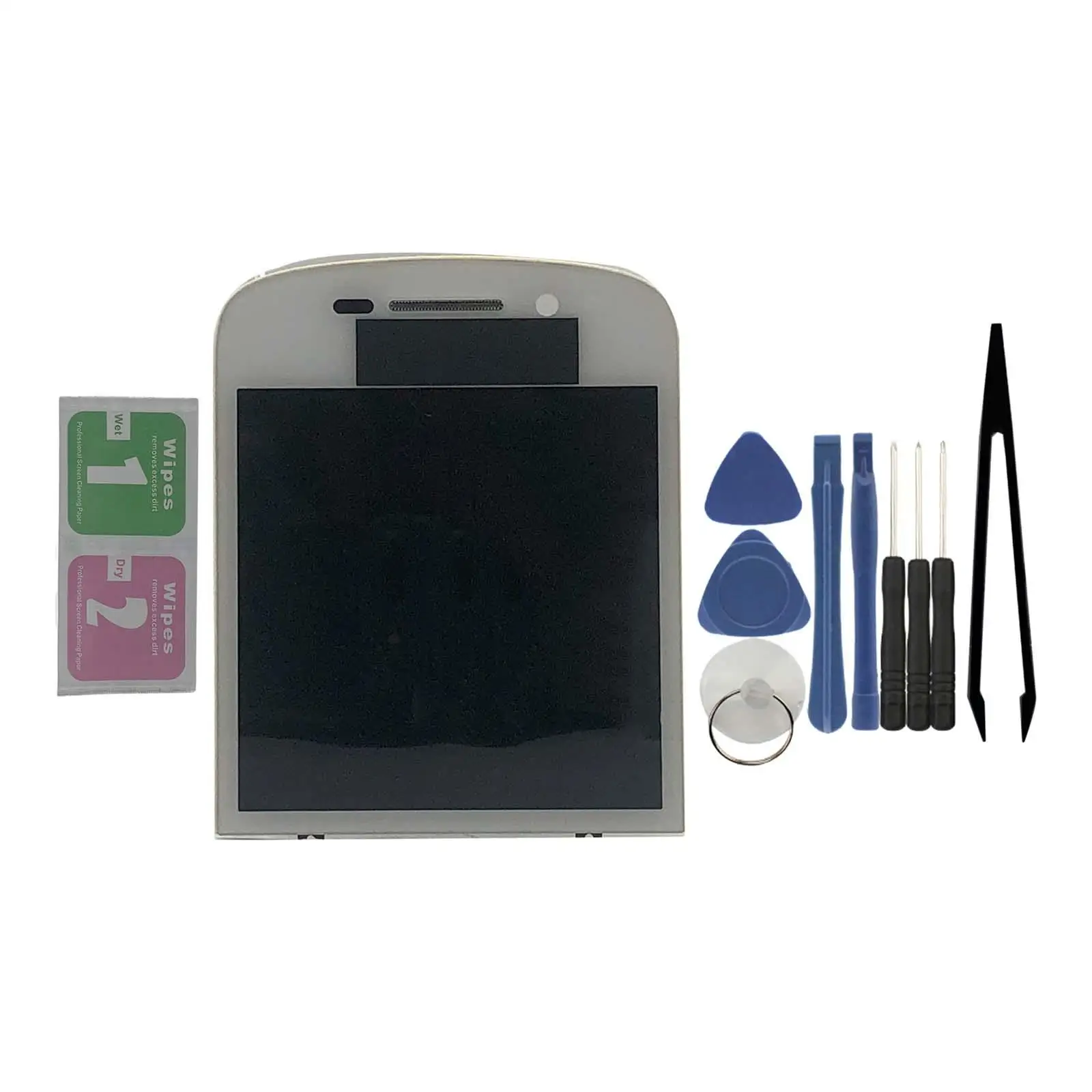 Smartphone LCD Screen with Frame Replacement ,Digitizer Full Assembly for Blackberry Q10 Black Cell Phone Repair Parts