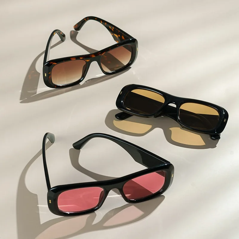 

Велосипедные 3 шт. квадратные солнцезащитные очки в большой оправе, женские очки ярких цветов, брендовый дизайн, роскошные оттенки UV400, трендовые мужские солнцезащитные очки