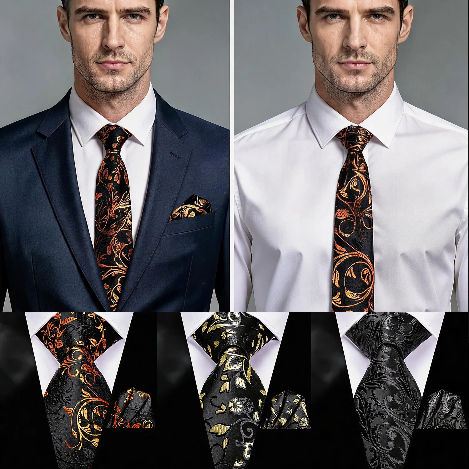 Formal Wear For Men Yellow - Men 2Pcs Formal Kit Gold Or