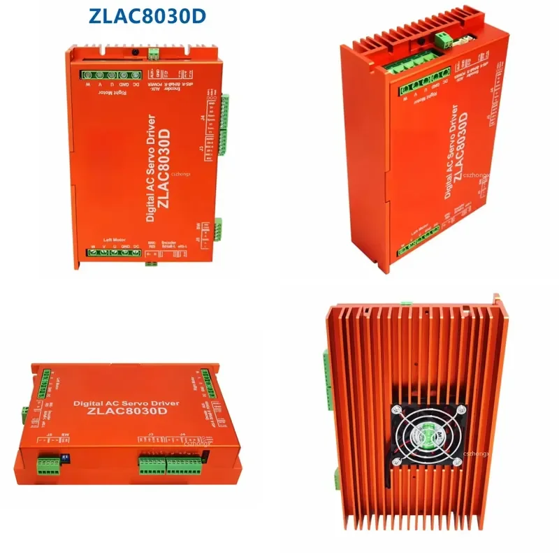 ZLAC8030D Dual Hub Motor Driver Controller High Power CANopen RS485 Communication for Electric Vehicle Conversion Kit