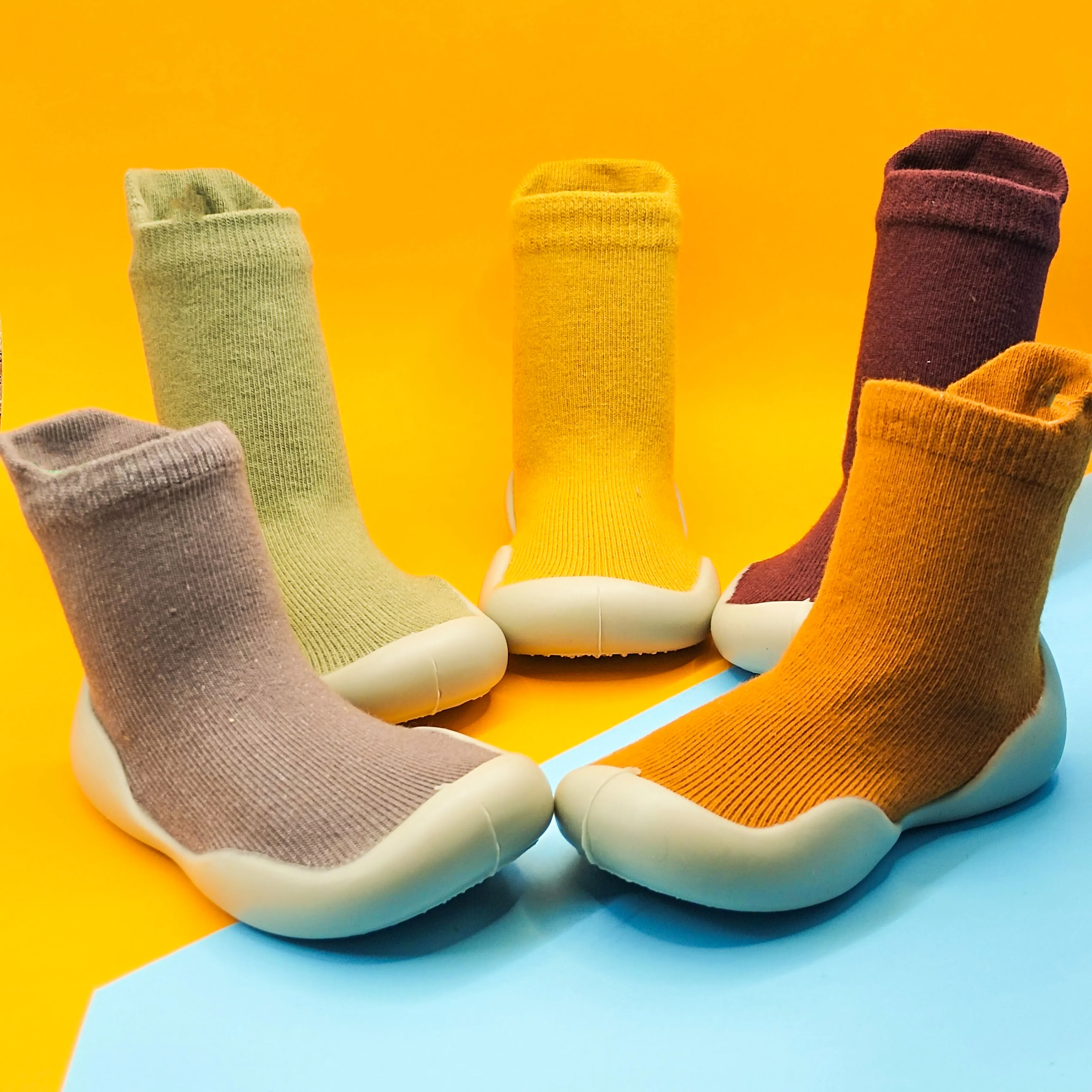 Baby floor socks baby all-season indoor non-slip toddler shoes newborn cool soft bottom anti-fall socks shoes