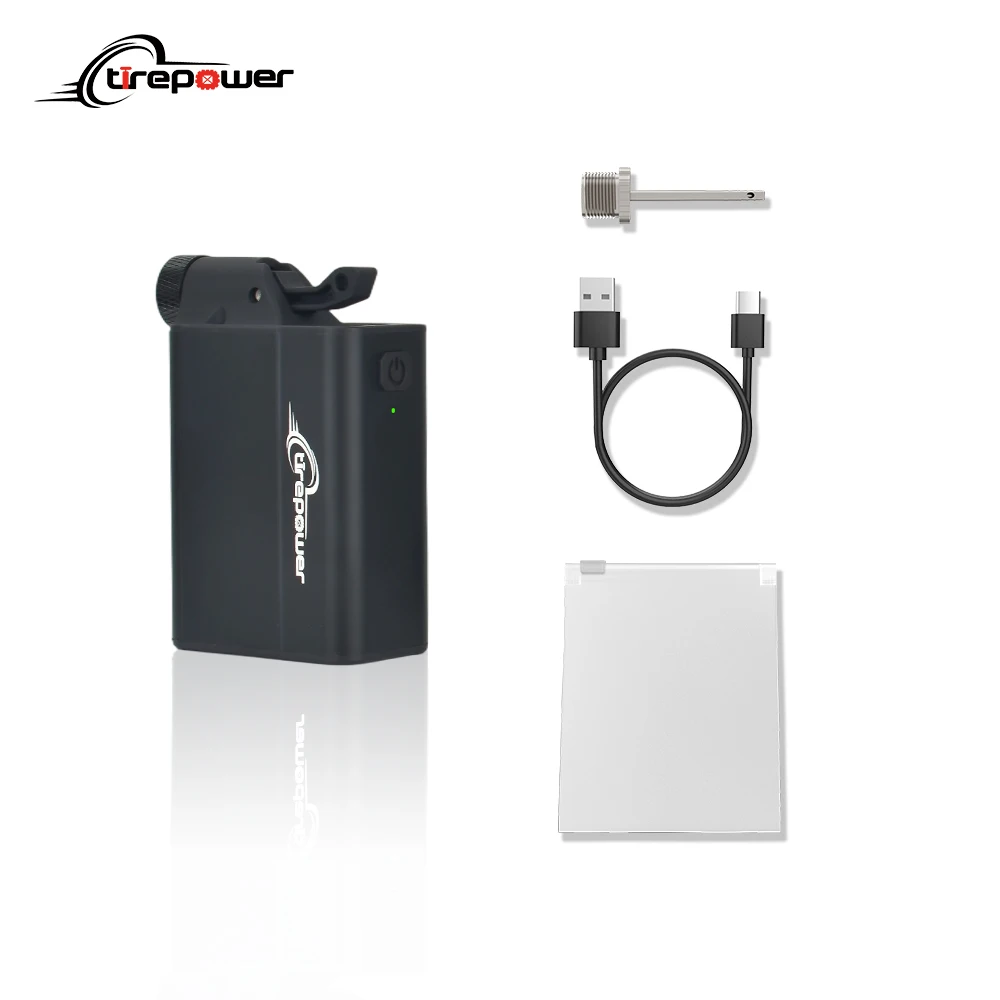Smart Electric Bike Air Pump High Pressure Bicycle Pump Cordless Inflator Auto Pressure Detection Fast Inflation for Cycling
