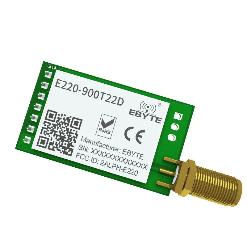 LLCC68 For LoRa 868MHz 915MHz Wireless Serial Port UART For E220-900T22D For Smart Sensor Long Range Communication