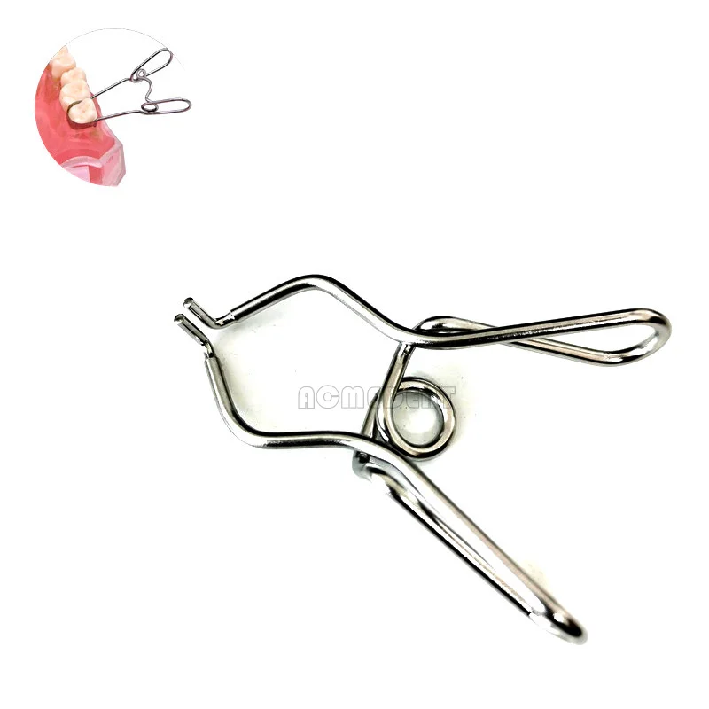 10Pcs Dental Matrix Saddle Contoured Matrices Spring Clips Good Memory Clamps Clip Orthodontics Oral Tool Wholesale