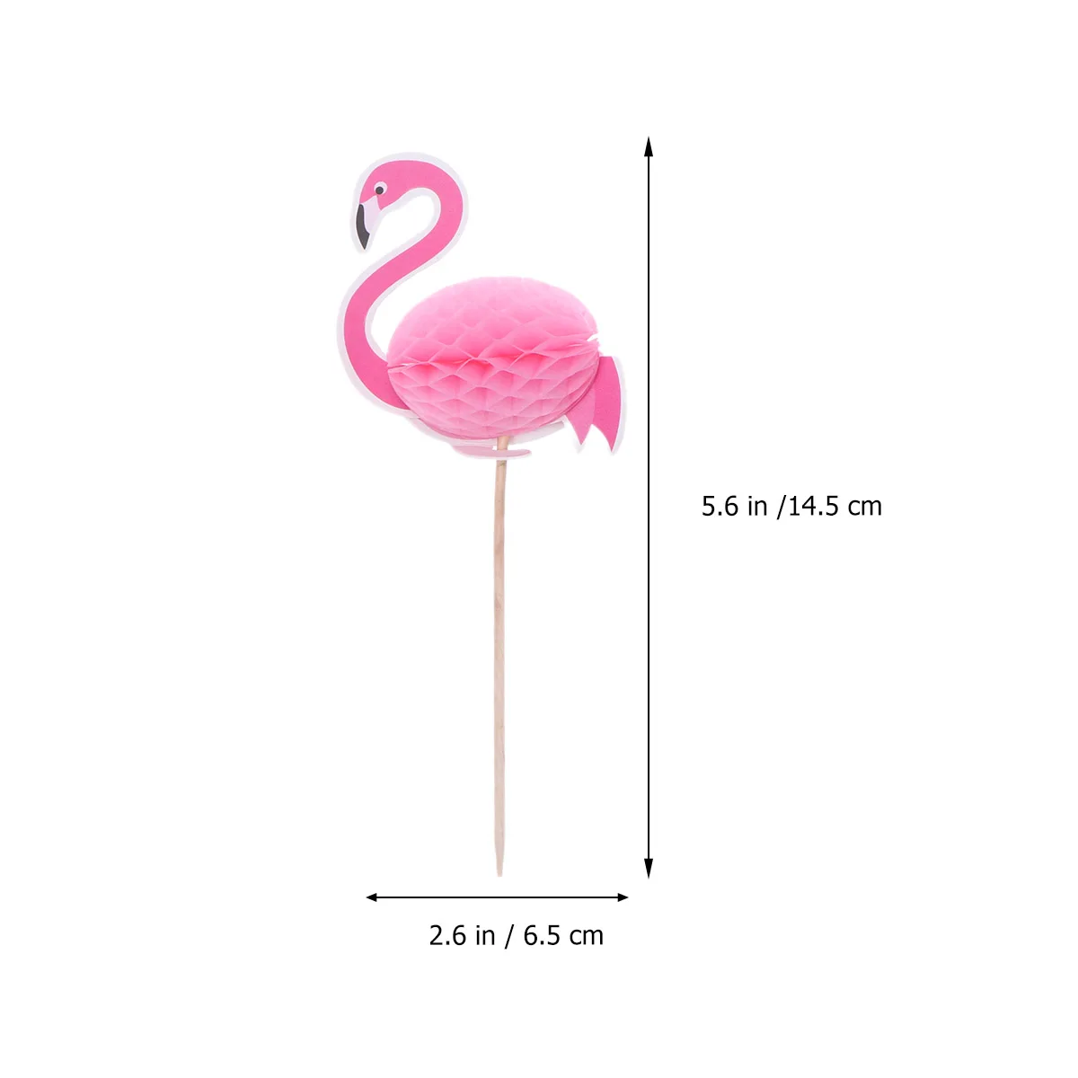 

40pcs Flamingo Picks Wedding Cupcake Decor Luau Cake Picks Party Luau Cake Topper Fruit Toppers Reusable 3D Design