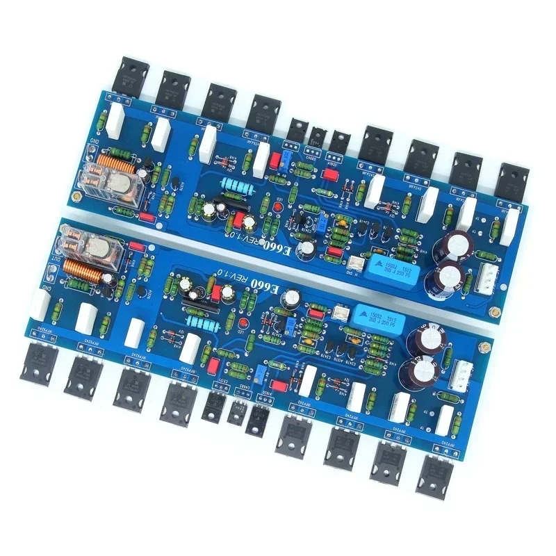 HiFi Fever 350 Вт + 350 Вт 2,0-канальный стерео золотой голос E660 IRF9240 IRF240 FET полевой эффект лампы класса AB плата аудиоусилителя