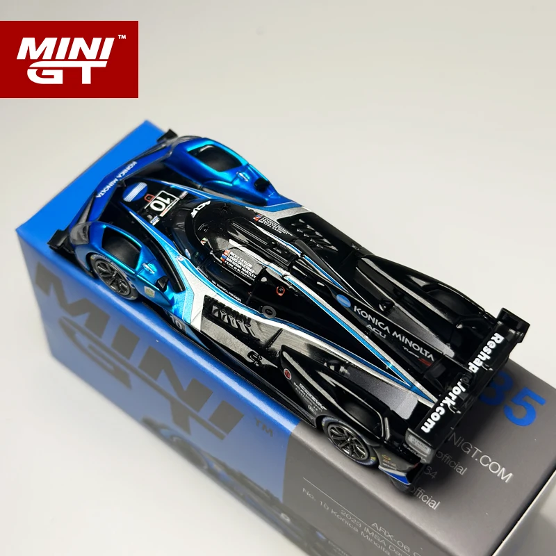 مينيجت 1:64 ARX-06 GTP # 10 سيارة كونيكا مينولتا سباق سبيكة موديل 685 #2