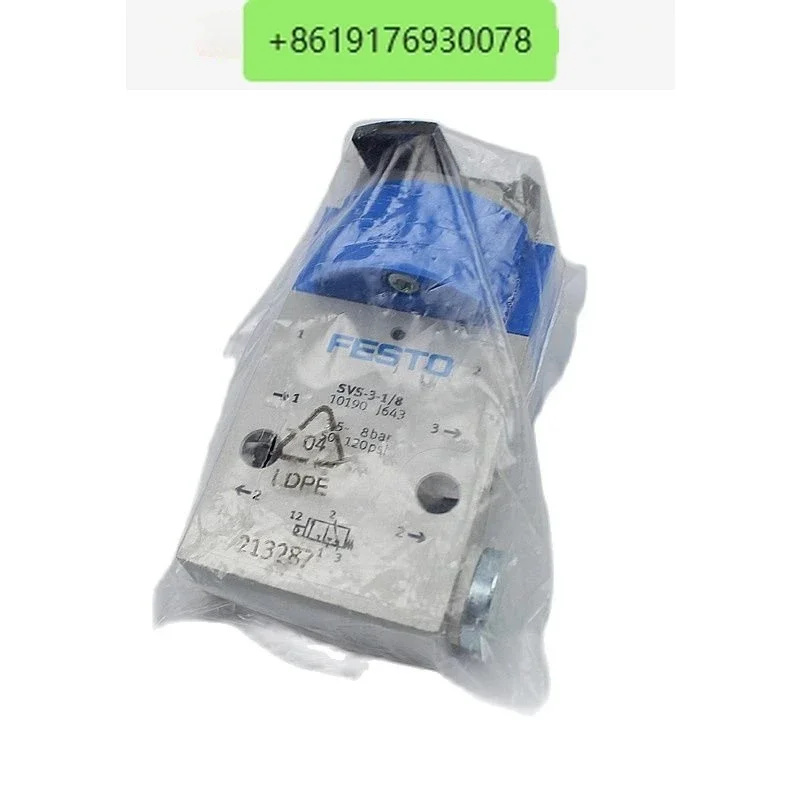 FESTO Front panel valve SVS-3-1/8 10190 SVOS-3-1/8 10191 SVS-4-1/8 10192 SVS SVOS