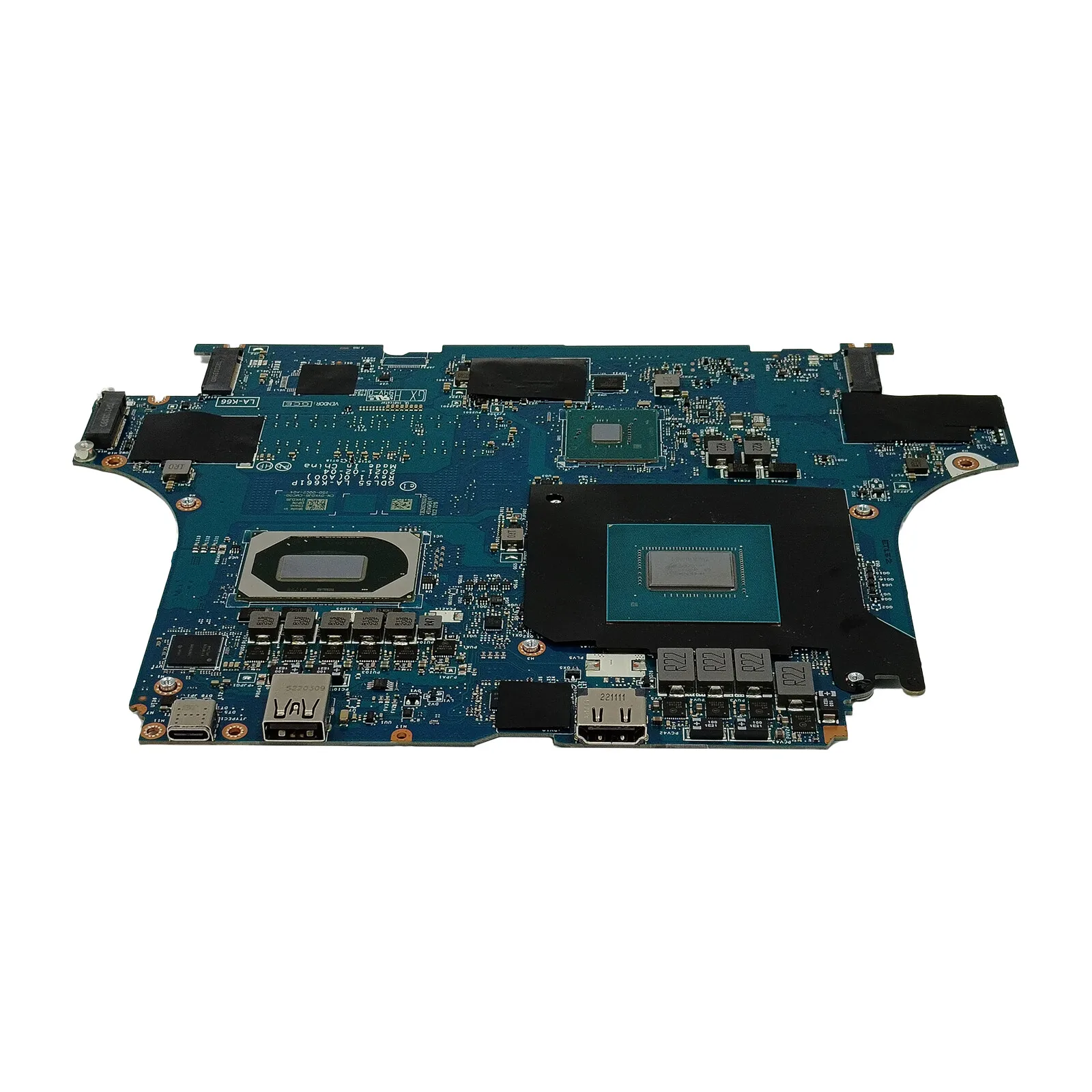 

0VKDJ6 VKDJ6 For Dell G15 5510 Laptop Motherboard System Mainboard Onboard CPU GDL55 LA-K661P SRK3Y i7-10870H RTX3060 - 6GB