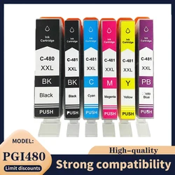 compatible PGI-480 CLI-481 PGI480 CLI481 480 481 ink cartridge for canon PIXMA TS8140 TS8240 TS9140 TS8340 Printer