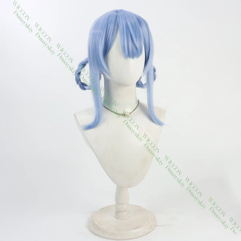 تاتشيبانا شيري شعر مستعار تأثيري لعبة الشعر الأزرق فتاة ساحرة تجارب هالوين كرنفال حفلة ملحق للنساء الفتيات