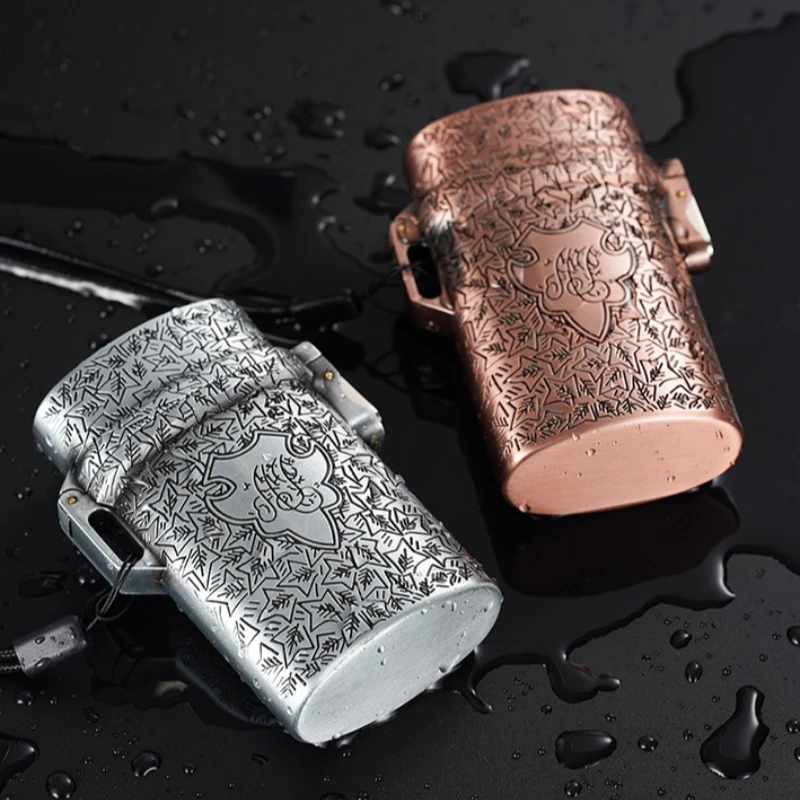 

Waterproof Shockproof Aluminum Cigarette Case: Rugged Metal Build with Hanging Feature for Outdoor Use – Stores 20 Regular Cigs