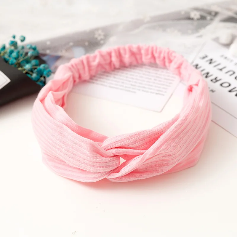2026 Neues Design Modische Damen Sommer-Stil Stirnbänder Böhmischer Mädchen-Kreuzturban Bandagen-Haarbänder Haaraccessoires – Detail 21