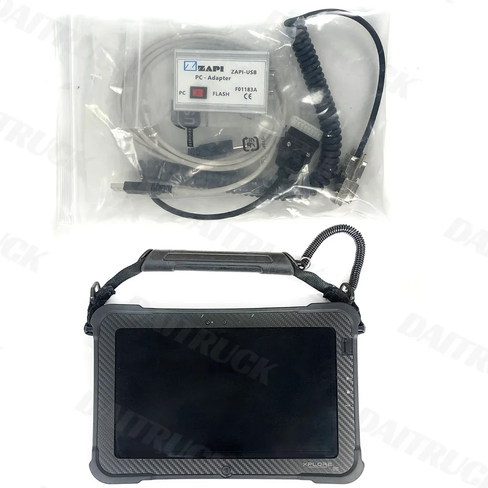 

Инструмент диагностического сканера для вилочных погрузчиков ZAPI PC Can Console Контроллер ZAPI-USB F01183A Диагностический кабель и планшет Xbox