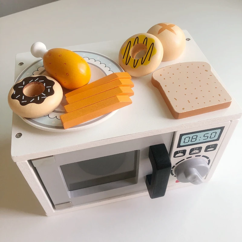 Kitchen Kids Baking Set - Forno de Brinquedo de Madeira para