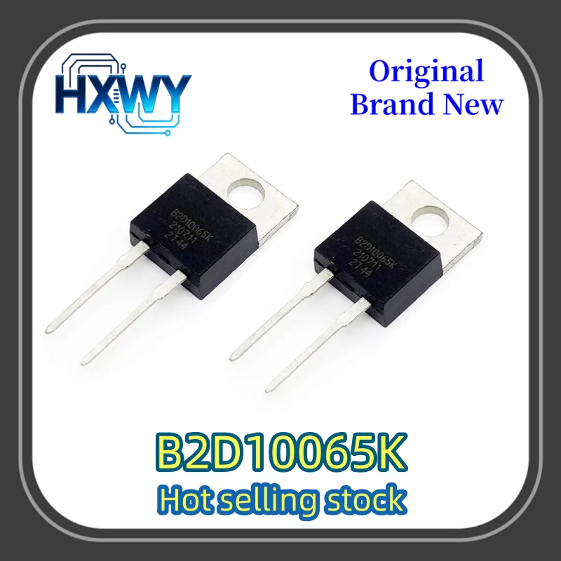 (10/50 Pieces) B2D10065K B2D10065 TO220-2 Fast Recovery Diode Electronics Brand New Original
