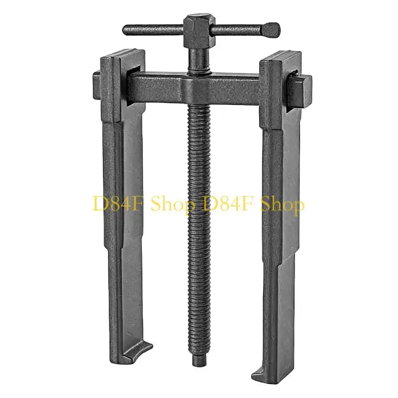 D84F Compact 2 Jaw Puller Tool for Efficient Removal of Bearing and Mechanical Parts Heavy Duty Steel Construction Mini Size