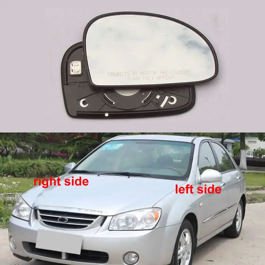 

For Kia Cerato 2006-2011 Auto Accessories Car Side Mirrors Reflective Lens Rearview Mirror Lenses Glass with Heating 1PCS