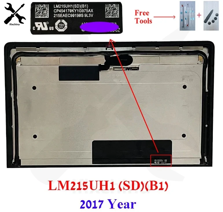 

ifixchina New Early 2019 for Apple iMac 21.5'' A2116 4K LCD Screen Display w/ Glass Full Assembly EMC 3195 MRT32 MRT42