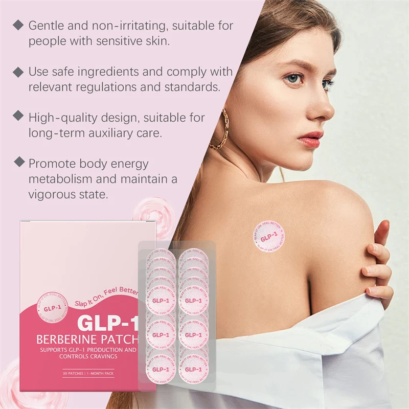 

Portable Body Care Patches Easy To Use Women Care Promote Metabolism Relieve Fatigue Gently Care for Vitality For Women
