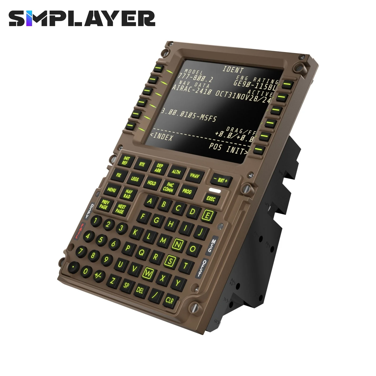 

Simplayer WINWING PFP 7 (панель планов полетов) CDU PMDG Панель управления симулятором полета игры для X-Plane MSFS