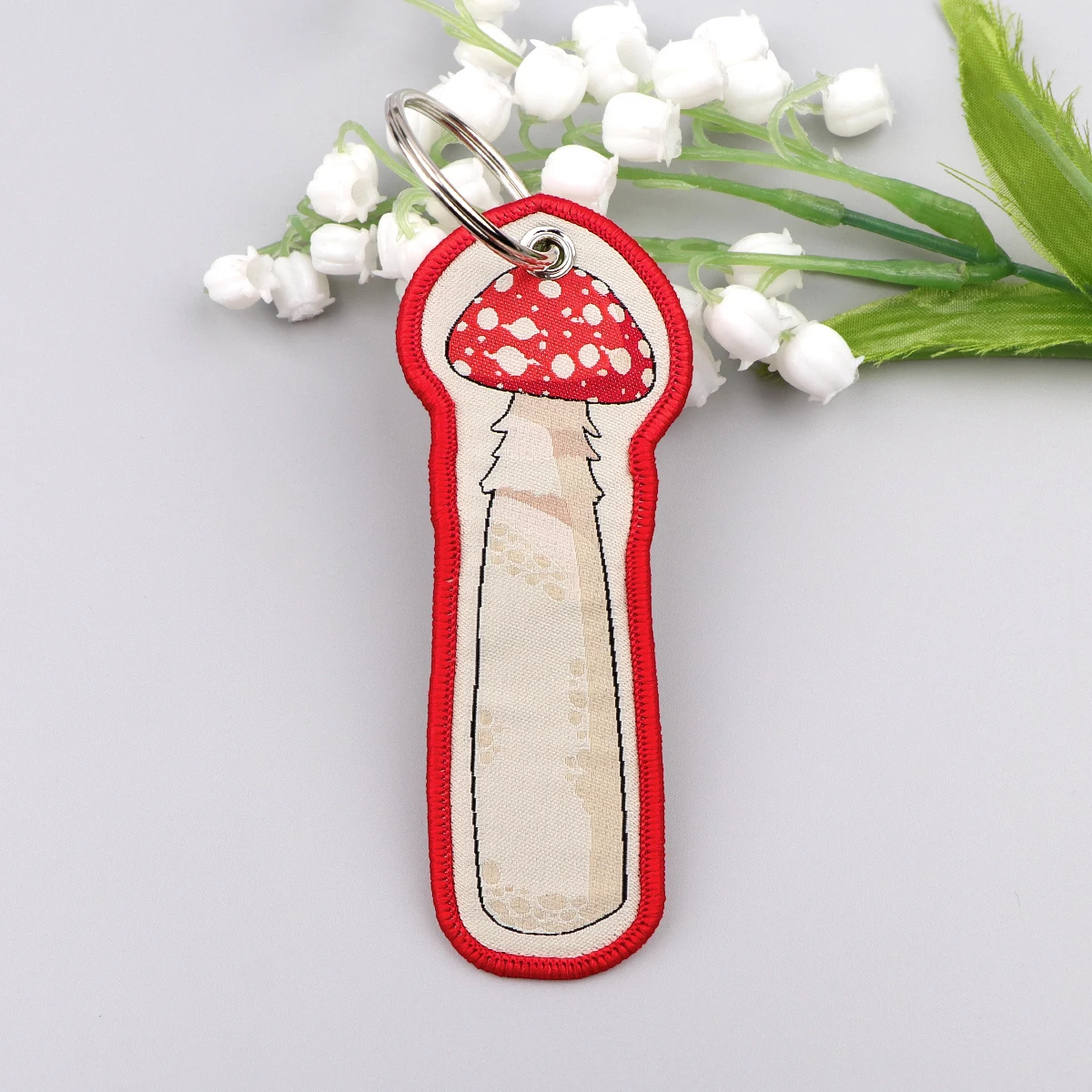 1 unidade de chaveiro bordado - Embroidery Quote avaliação e preço