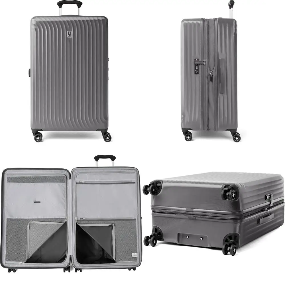 

Легкий расширяемый твердый багаж с 8-спинневыми колесами, корпусом из поликарбоната, теневым оттенком