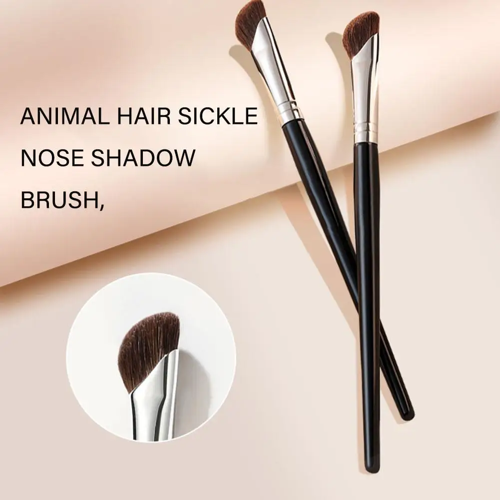 Neusschaduwborstel Schuine Contour Make-up Kwasten Oogmake-up Neus Gereedschap Concealer Borstel Silhouet Oogschaduw Mengen Cosmeti J4T4