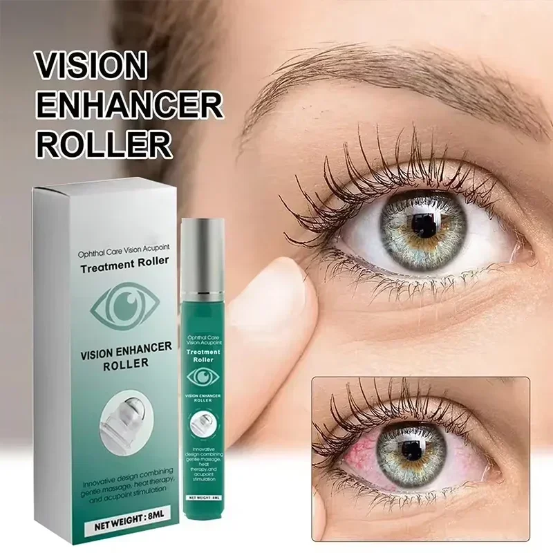 Cool Eye Drops Medical Cleanning Detox Relieves Discomfort Removal Fatigue Improve Vision Relax Massage Eye Care