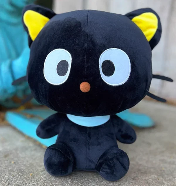Jouet en peluche Chococat pour enfants, chat noir de dessin animé, animaux en peluche Kawaii, peluche mignonne Anime, jouets pour enfants, cadeau d'anniversaire pour filles, 32cm
