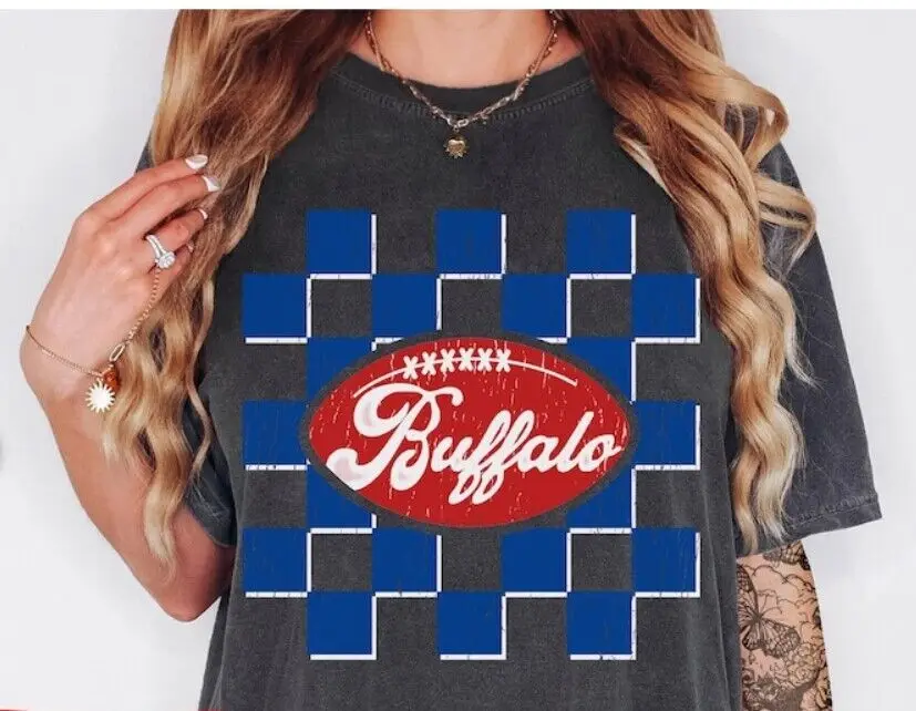 Retro Buffalo Bil Football. T-Shirt, Vintage Buffalo Bil