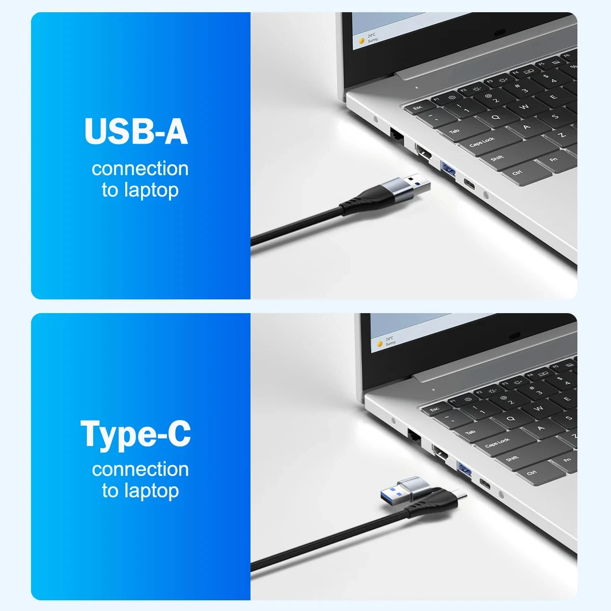 Tarjeta de captura de vídeo 4K, caja Capturadora de vídeo compatible con HDMI a USB USB-C para PC, ordenador, cámara, transmisión en vivo, grabación de reuniones