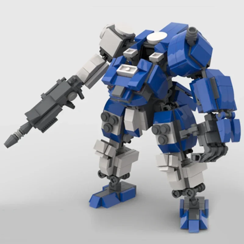 ทหาร Mecha รุ่น Moc อาคารอิฐ Star Unmanned Mech เทคโนโลยี Modular Blocks ของขวัญของเล่นคริสต์มาส DIY ชุดประกอบ