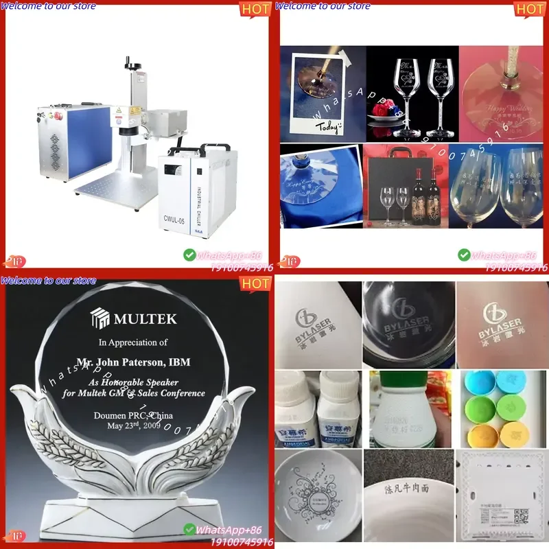 CE Certificate 3w Mini 355nm UV Marking Water Cooling Portable UV Marking Machine for Sunglasses Plastic Metal