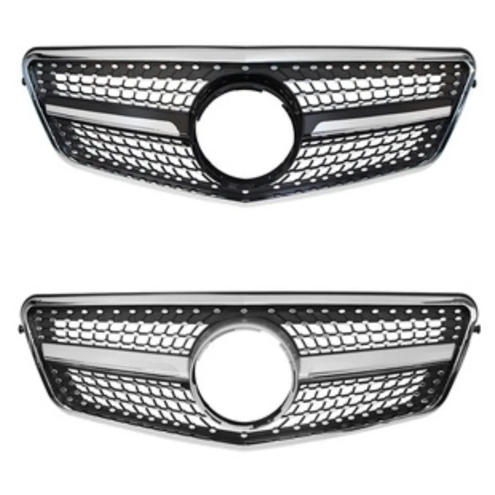 

For W212 E200L E260L 2009-2013 Mercedes Benz E- Front Bumper Grille Body Kit Auto Accessories Car Tuning Styling Grill