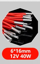Trianglelab 24V 70W Heizpatrone Rot 6x20mm Mit 100CM Kabel 3D-Drucker für V6 HOTEND Volcano MK8 MK9 CR-10 Ender 3 – Detail 3