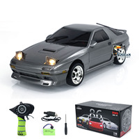 Toys Mini LDRC 1/18 RX7 LD1802 RC Racing Car RWD Gyroscope Wireless Control Electric Drift Vehicles Model for Boys Gifts