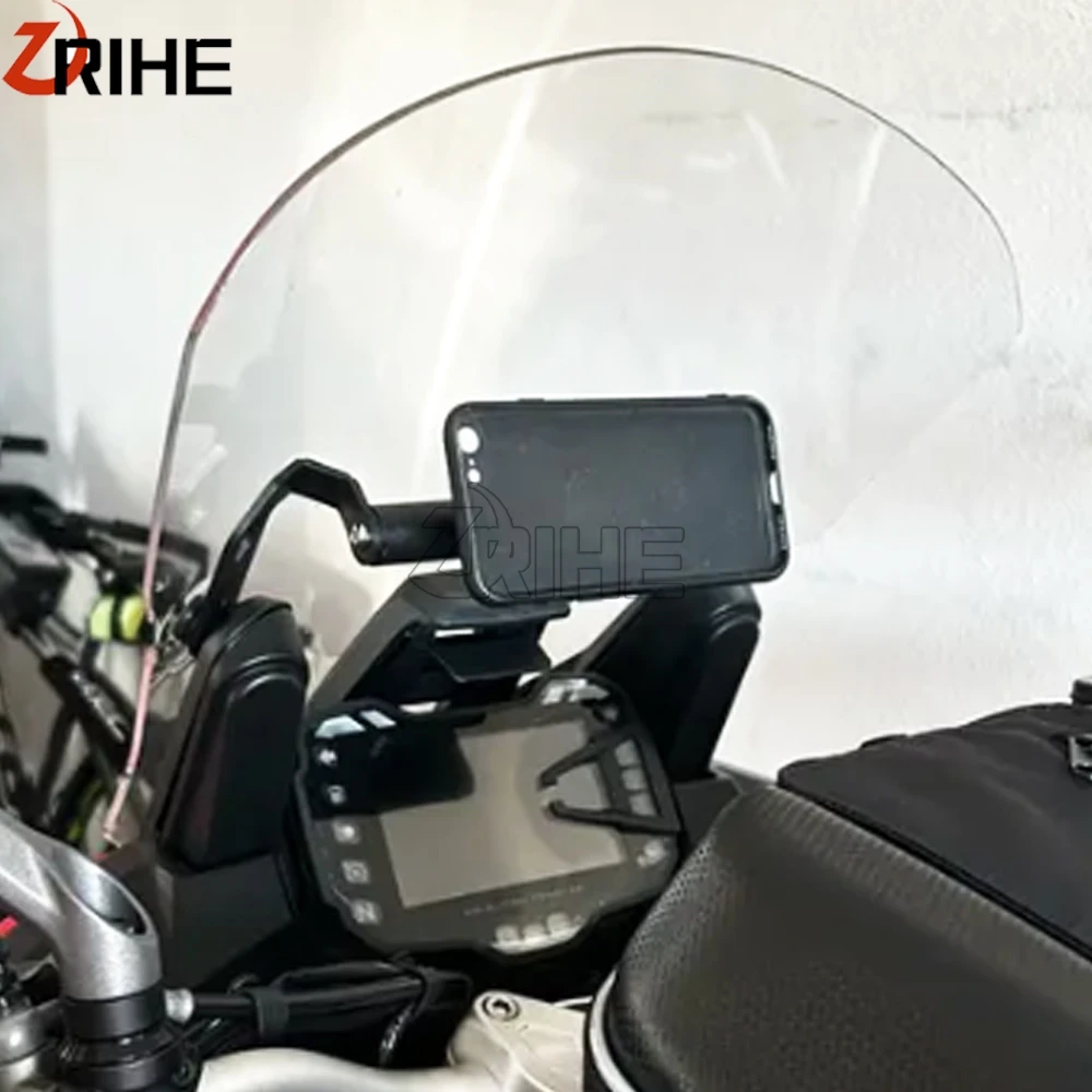 

GPS Navigation Plate Bracket 22MM Motorcycle Phone Holder Stand For Ducati MULTISTRADA MTS 950/1200/S 1200S ENDURO 2020-2024